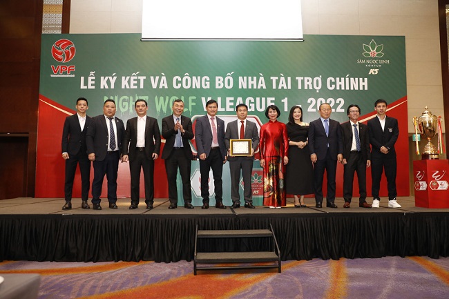 Night Wolf là thương hiệu tài trợ chính cho V.League trong 3 năm liên tiếp