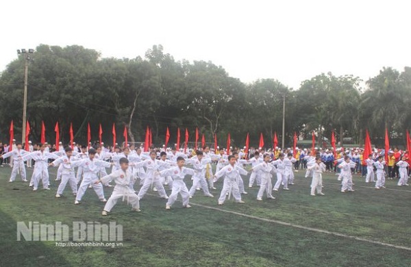 SEA GAMES 31 – CƠ HỘI QUẢNG BÁ PHONG TRÀO LUYỆN TẬP CÁC MÔN VÕ TẠI NINH BÌNH